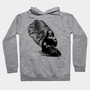 Beauty is black Hoodie